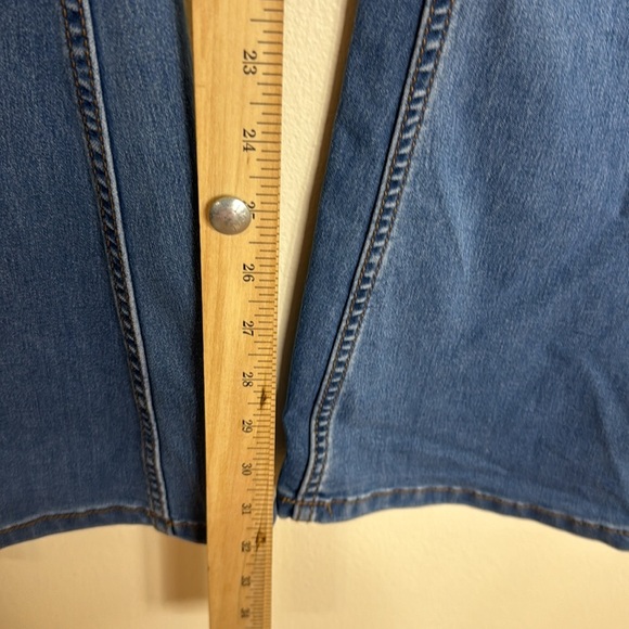 Free people we the free penny flare elastic waist jeans size 2 - Picture 8 of 14